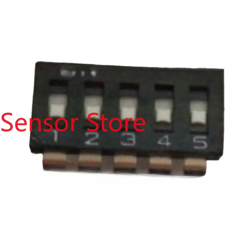 

10PCS DIP NDIR-05H-V 5-digit Switch 2.54 Pitch In-line Vertical Genuine Product