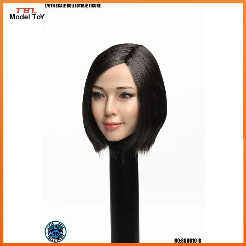 SDH010 1/6 масштаб TiaLee Li Yufen голова Лепка Азия женщина звезда Длинные Короткие волосы