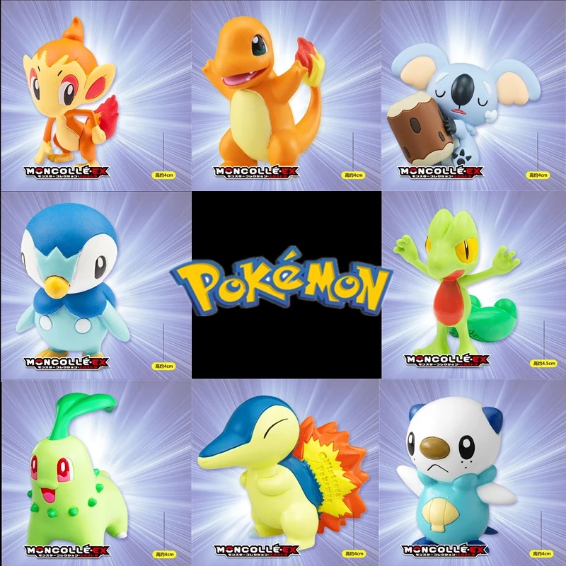 

Новинка кукла TOMY Pokemon детские игрушки украшения Пикачу модель огненного дракона Рождественский подарок труба для парня