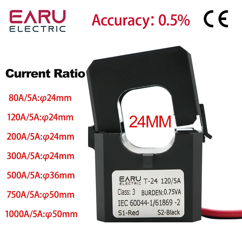

EARUELECTRIC Высокочастотный трансформатор тока 5А