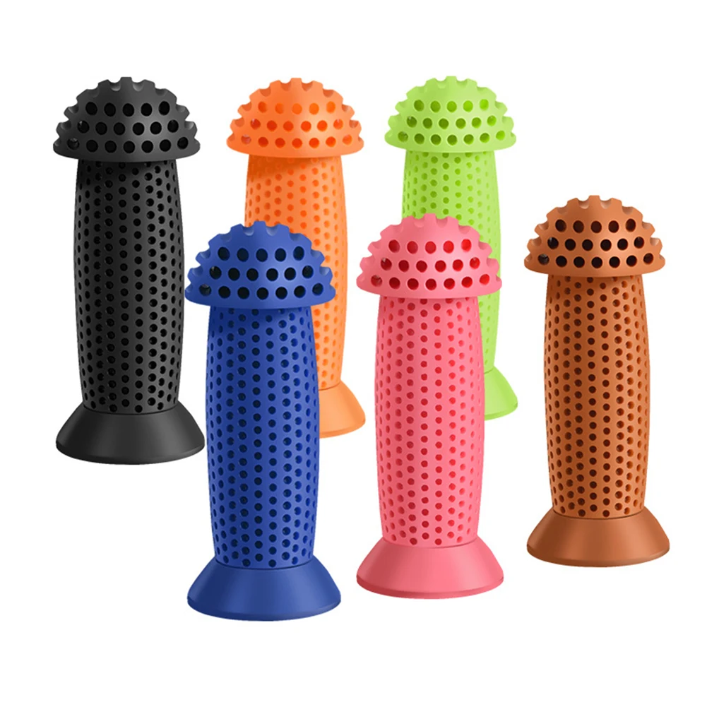 

Bike Rubber Grip Handlebar Grips Cover For Balance Bikes Scooter Kids Bike Anti-skid Skateboard Scooter For Child Kids Blue Red