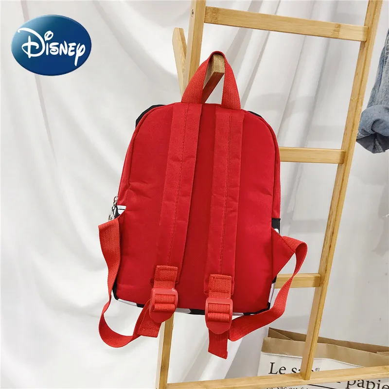 Disney's New Cartoon Mickey and Minnie Backpack Kindergarten Middle and Large Class Boys Girls Large-capacity Student Schoolbag