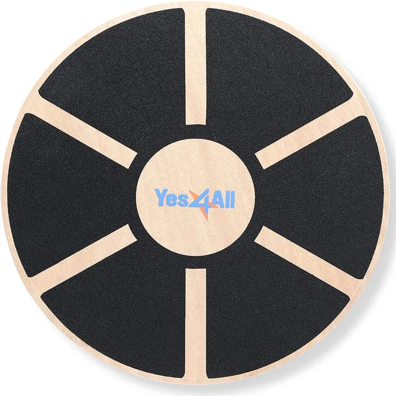 

Wooden Wobble Balance Board, 16 in Surface, for Exercise Balance Trainer -