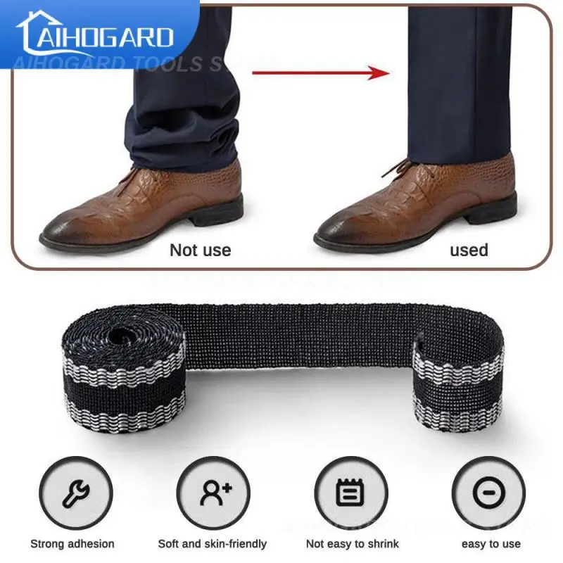 

Pants Paste Jean Pants Apparel Sewing Fabric Change Pants Leg Fabric Pants Edge No Cutting Shorten Repair Self-adhesive