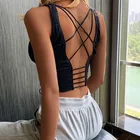 Бесшовные противоударные спортивные бюстгальтеры с вкладышами, дышащий спортивный бюстгальтер для женщин, топ для йоги, тренажерного зала, бега, фитнеса, тренировок, спорта