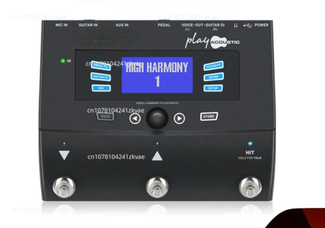Вокальная и акустическая гитара с 3 кнопками эффектами вокальной акустической