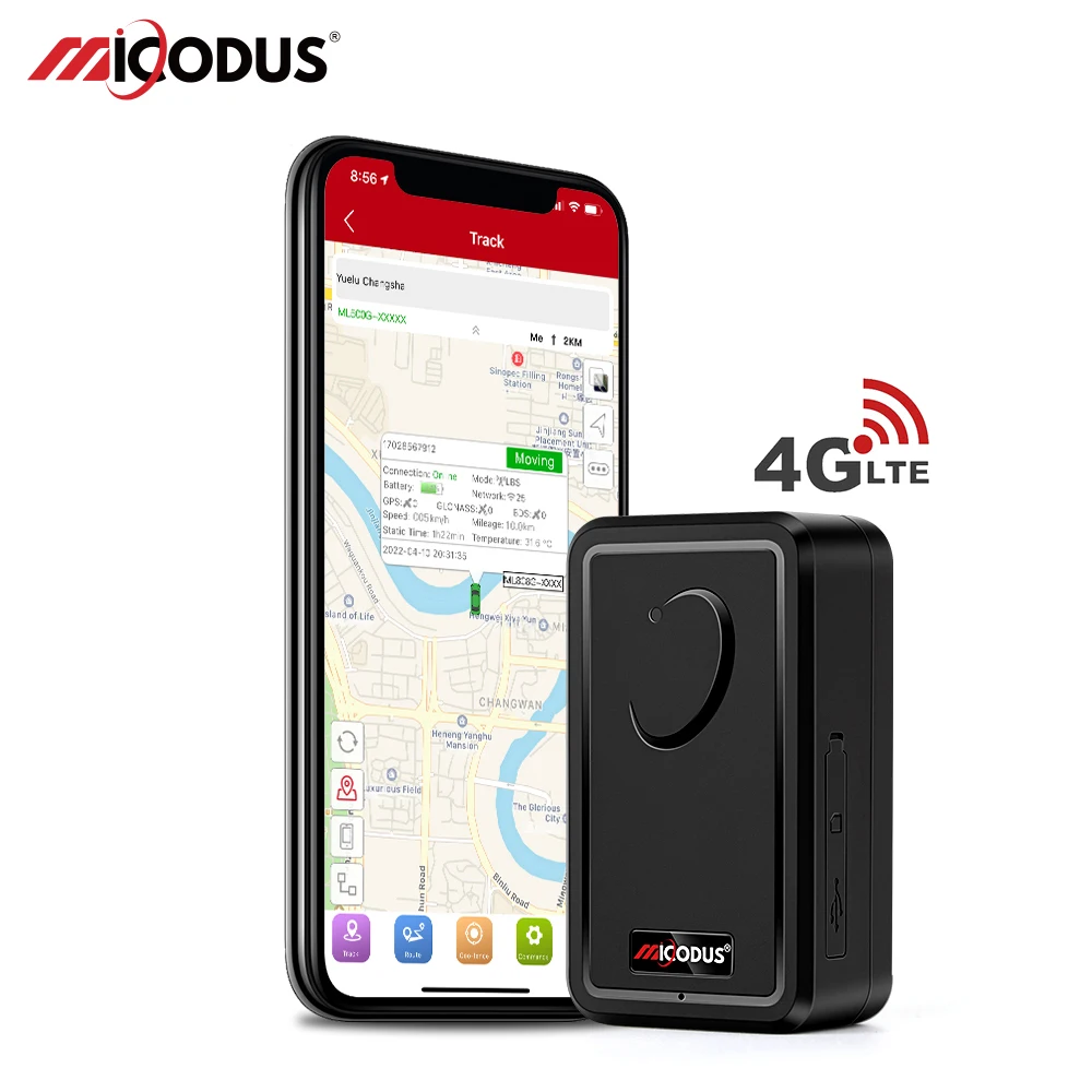 Автомобильный трекер 4G MiCODUS ML500G сильный магнитный GPS-устройство слежения за