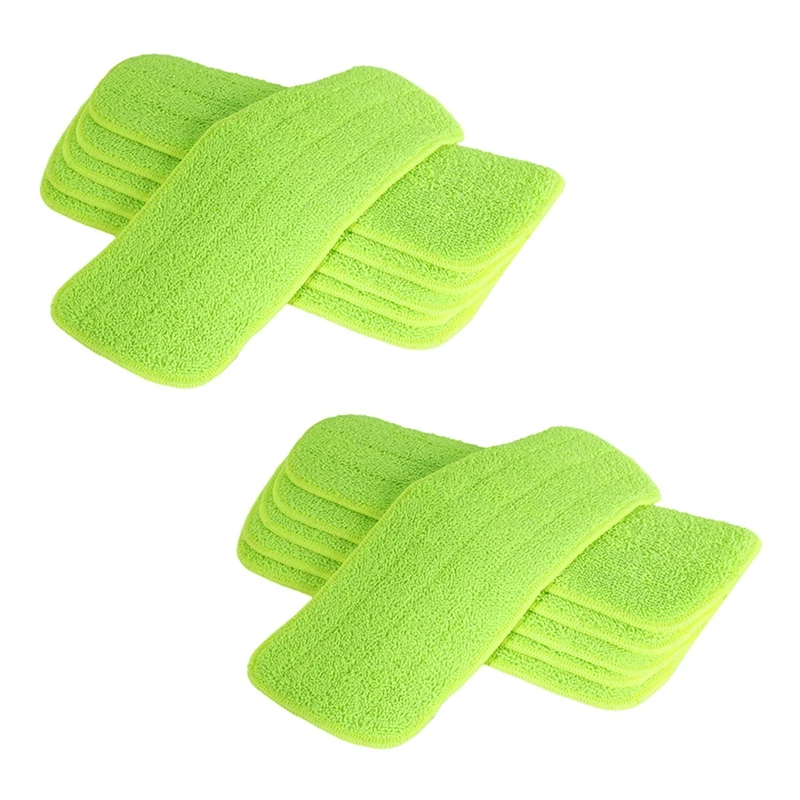 

12 Pieces Reveal Mop Cleaning Wet Pad For All Spray Mops & Mops Washable