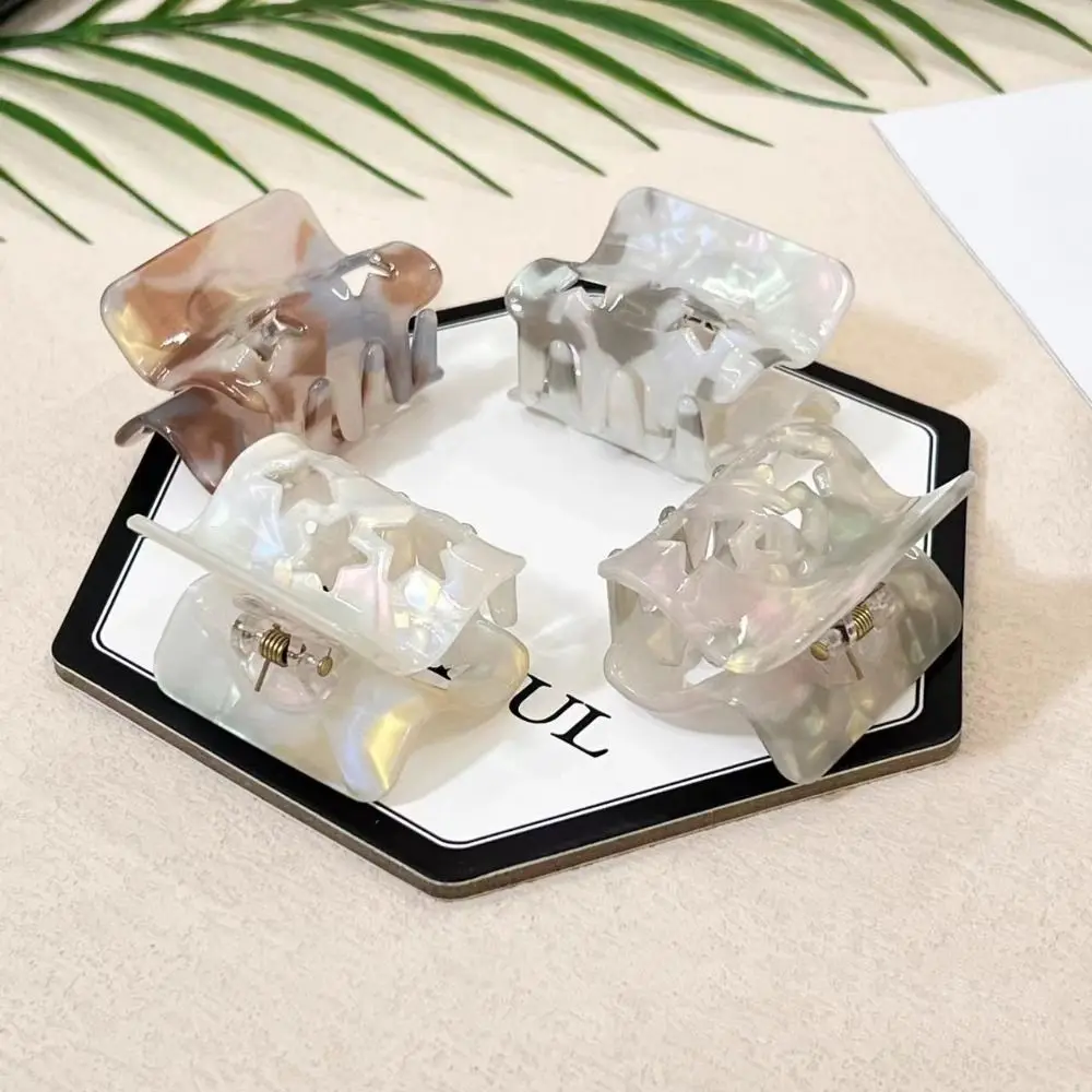

Ponytail Holder Shark Clip Star Hair Claw Hair Clips Hair Accessories Korean Style Crab Clip