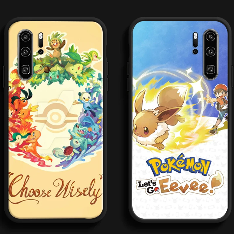 

Pokemon Cute Anime Phone Cases For Huawei Honor Y6 Y7 2019 Y9 2018 Y9 Prime 2019 Y9 2019 Y9A Back Cover Coque Soft TPU Carcasa
