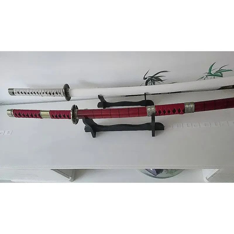 104 см Косплей ророноа Зоро Трафальгар правое оружие sandai kitetsu Wado Ichimonji