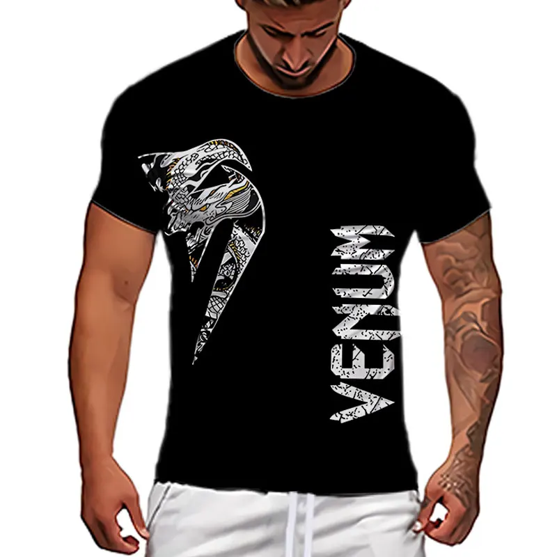 

2022 Retro T-shirt Men Women Viper Tattoo Shirt For Men 3d Print Cool Classic Art Shirt For Summer Round Collar Tops Tees