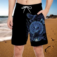 3d printing loose shorts mens 2022 new summer running harajuku breathable casual beach shorts hot selling sports pants
