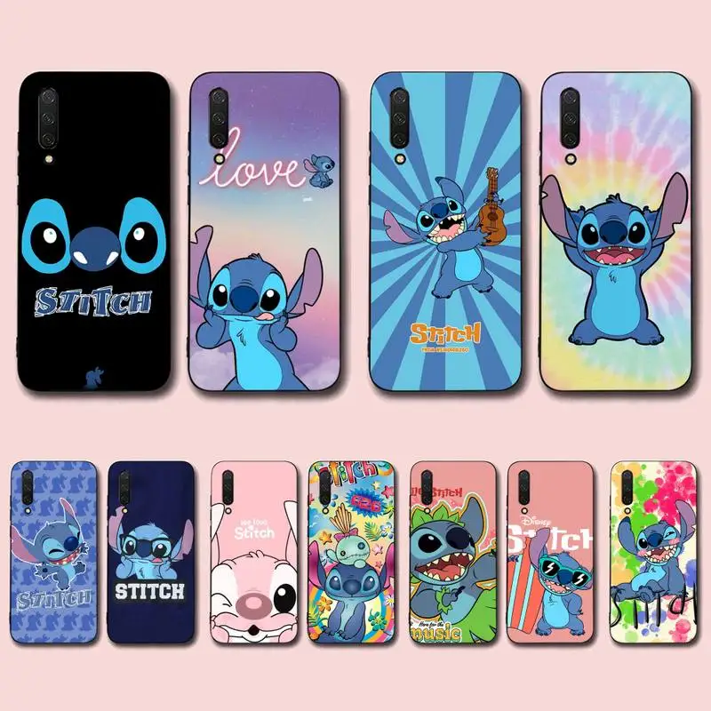 

Cartoon S-Stitch Phone Case For Xiaomi Mi 5X 8 9 10 11 12 lite pro 10T PocoX3pro PocoM3 Note 10 pro lite