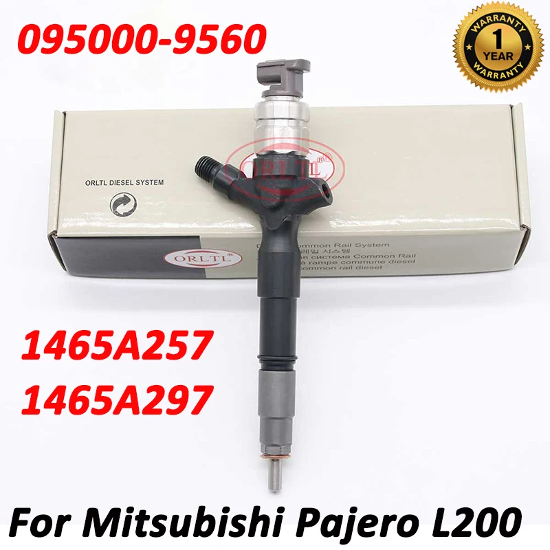 

New Injector 1465A257 095000-9560 Common Rail Nozzle Parts 0950009560 1465A297 095000 9560 For Mitsubishi 4D56 L200