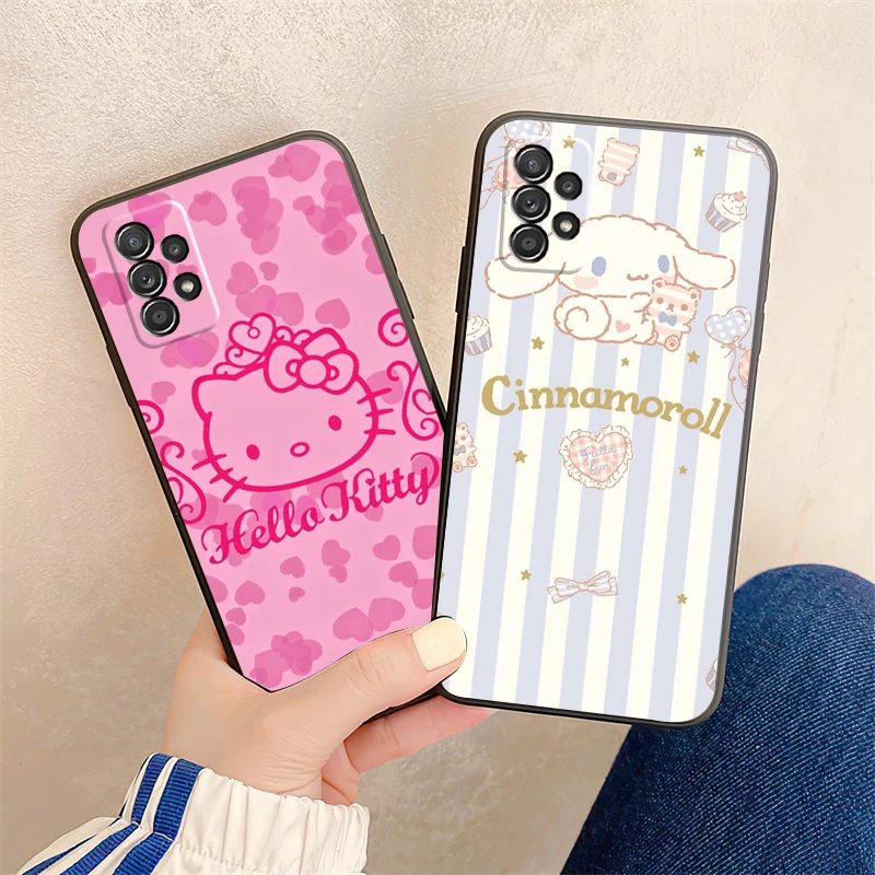 

Hello Kitty 2022 Phone Cases For Samsung Galaxy S20 FE S20 Lite S8 Plus S9 Plus S10 S10E S10 Lite M11 M12 Soft TPU Coque