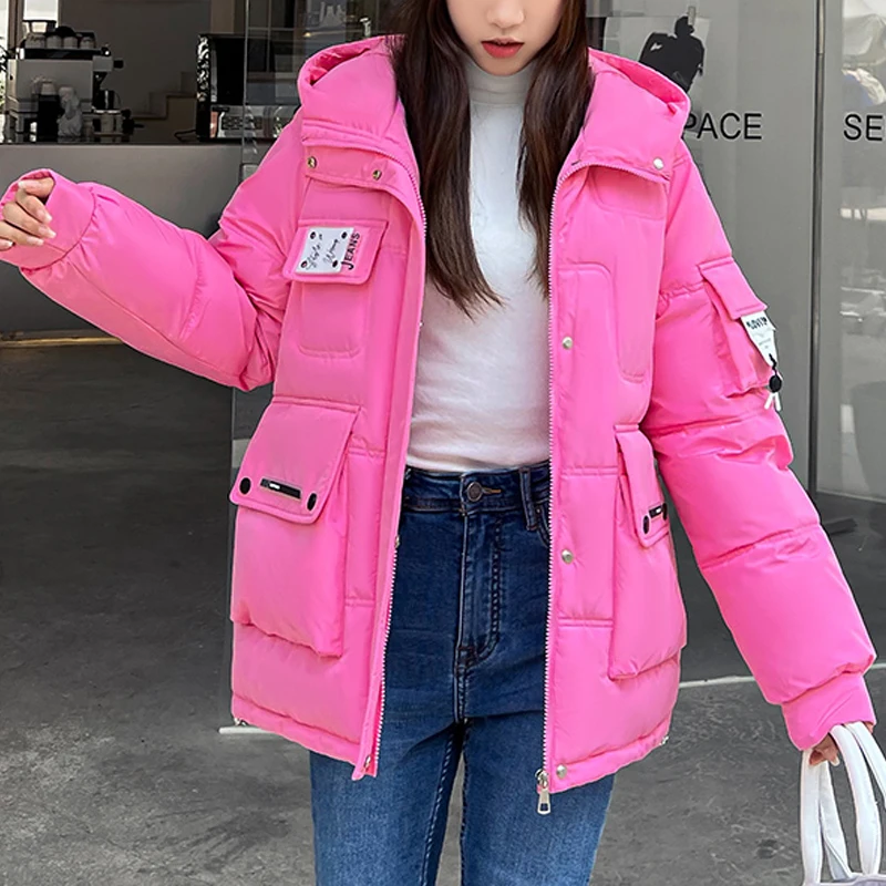 New Casual Fashion Female Winter Coats Parkas For Women 2022 Coats Thick Parka Women's jacket Feminine clothes