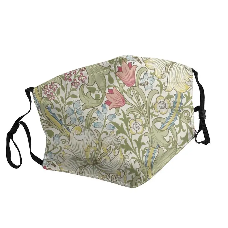 

Маска для лица унисекс непромокаемая с цветочным рисунком, Пыленепроницаемая