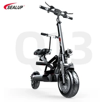 48v 1000w electric scooter adult 150km long distance folding e scooter with baby seat electric skateboard lcd display patineta
