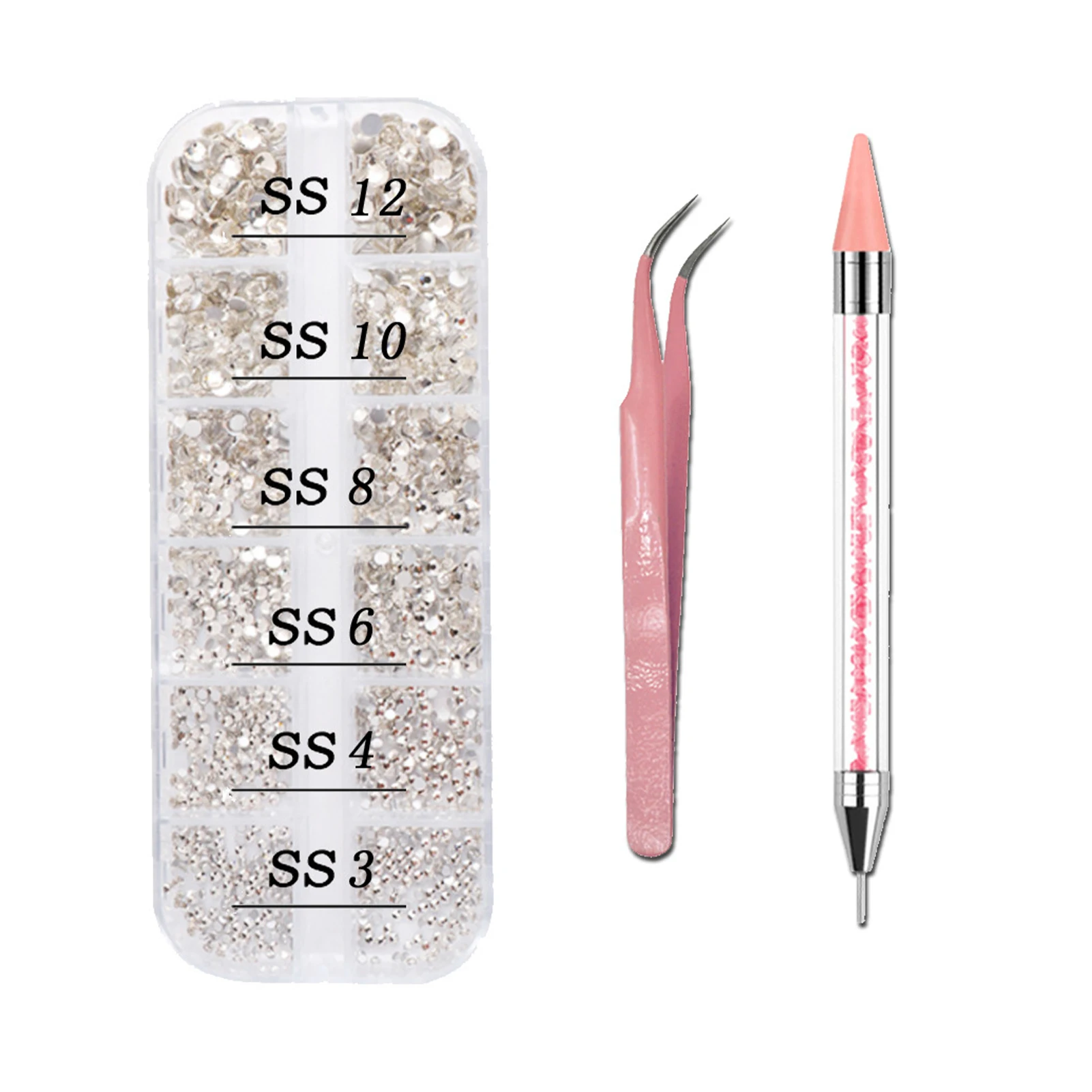 

DIY Manicure Fashion Home Salon Nail Art Tool Set Point Drill Pen Professional For Beginners Portable 3D Decoration Multipurpose