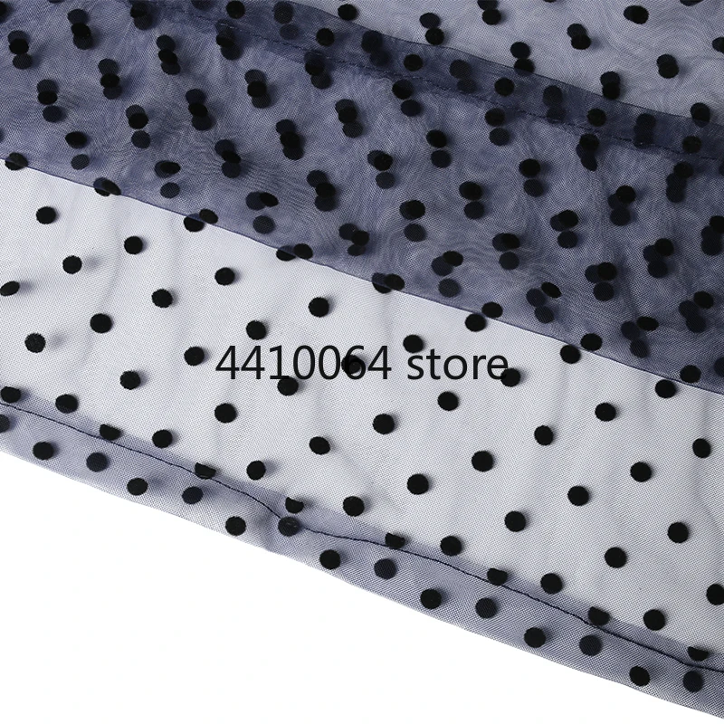 Женское Сетчатое платье в горошек большие размеры 2022 # |