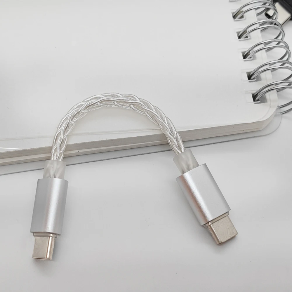 Фото ﻿   IEm USB To Type C DAC Hi-Fi адаптер наушники усилитель цифровой декодер AUX аудио кабель конвертер Android OTG кабель-адаптер №1