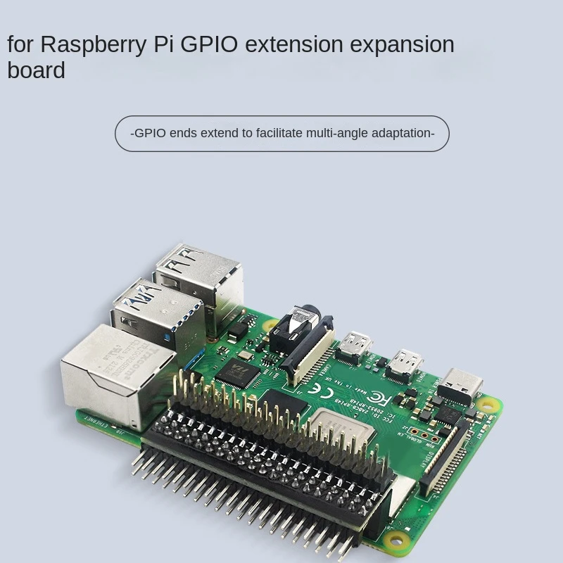 40Pin GPIO Edge Плата расширения для Raspberry Pi 4B/3B +/3B/2B /Zero один-два боковой штырьковый