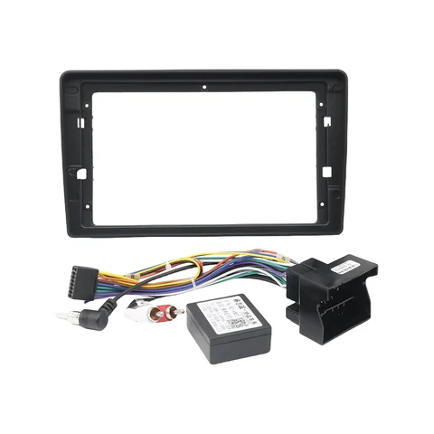 Для 9-дюймового 2003-2010 VOLKSWAGEN TOUAREG Автомобильный радиоприемник Fascias Android GPS MP5 Стереоплеер 2Din Головная панель Панель приборной панели Installa