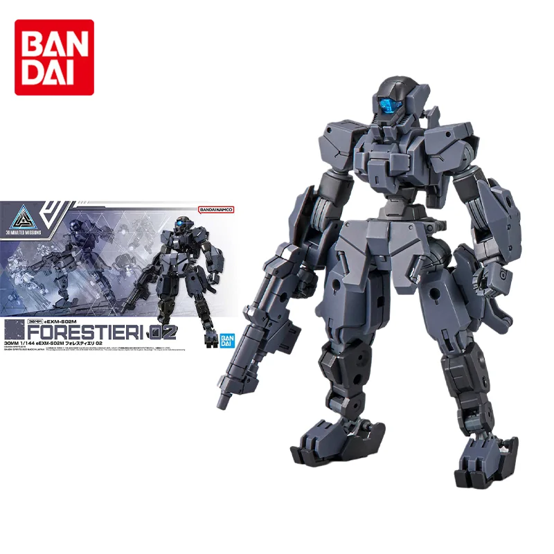 Набор оригинальных моделей Bandai, аниме-фигурки 30 мм, 1/144 дюйма, экшн-фигурки для FORESTIERI 02, коллекционные игрушки, подарки для детей