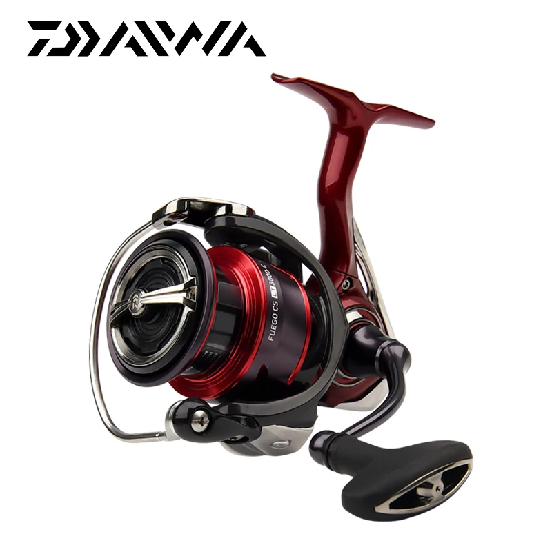 

Original 2021 DAIWA Fishing Spinning Reel FUEGO CS LT 1000-6000 Fishing Reels 5.3:1/6.2:1 MAGSEALED Air Rotor Saltwater Reels