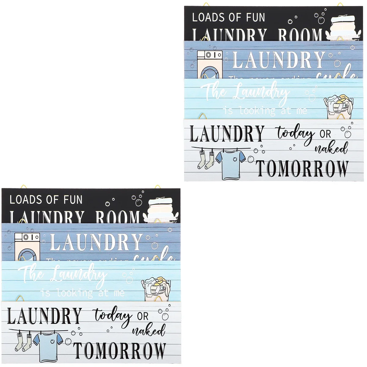 

8 Laundry Room Hanging Sign Vintage Laundry Sign Wall Decoration