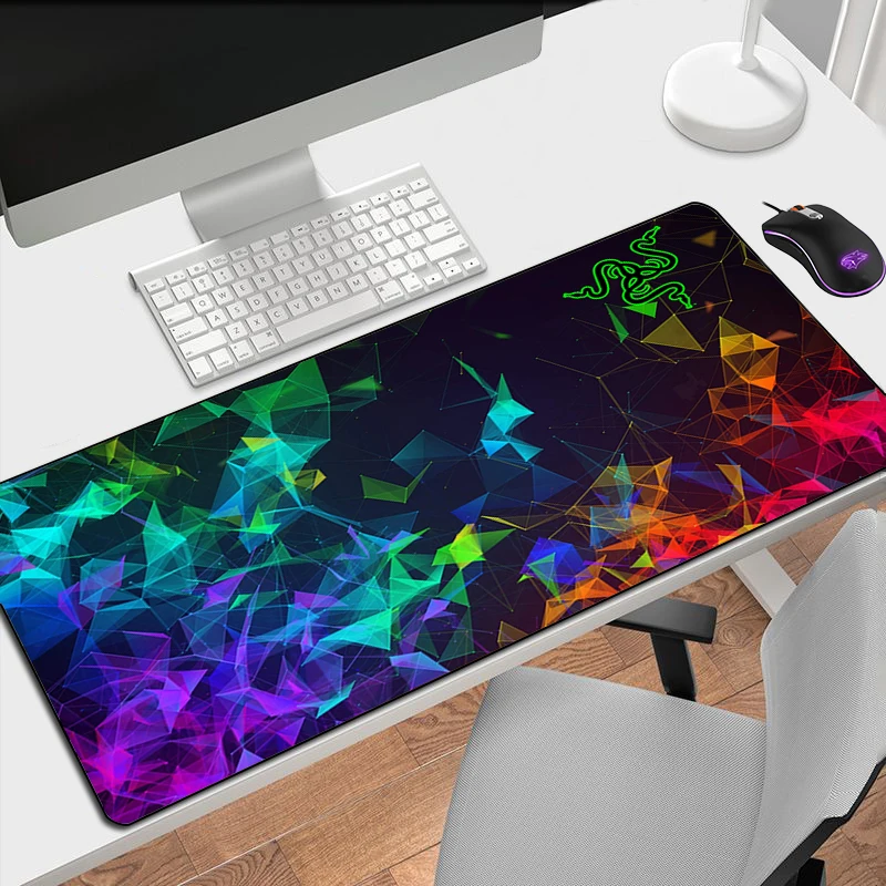 

Razer Gamer Keyboard Xxl Gaming Mouse Pad Mousepad Large Accessories Desk Mause Pc Mats Protector Mat Pads Mice Keyboards Office