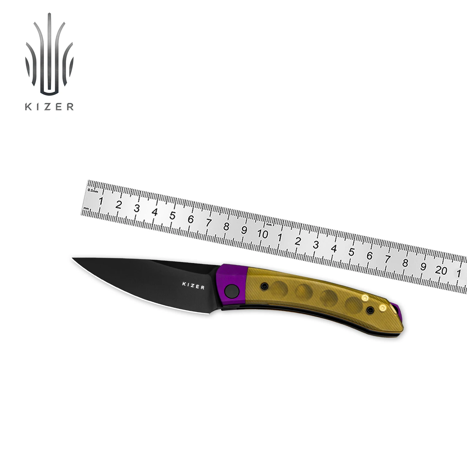 Складной нож Kizer EDC Mini Momo V3663A1/C1/C2 Nitro-V/154 см