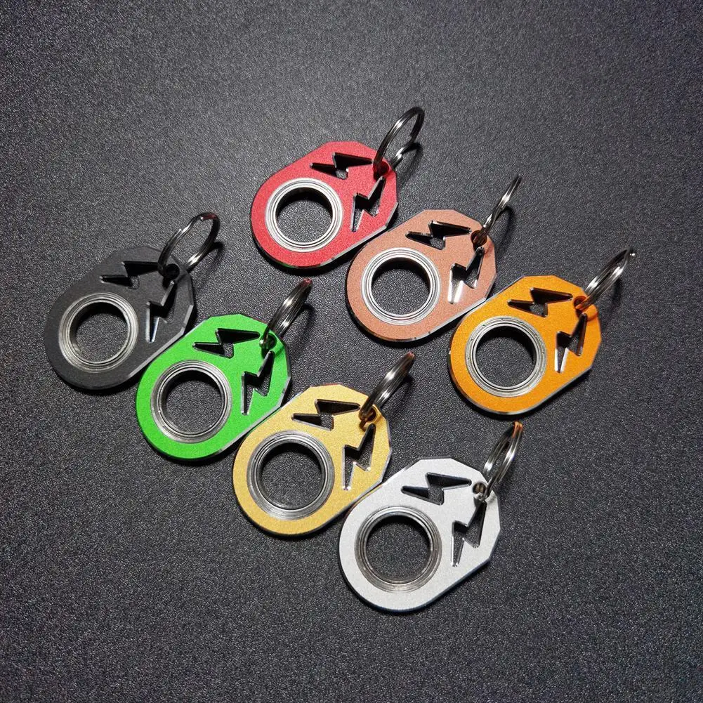 

Chain Spinner Anxiety Stress Relief Metal Fidget Gifts Ring Ring Party Boredom Antistress Spinning Relieve Finger X9h1