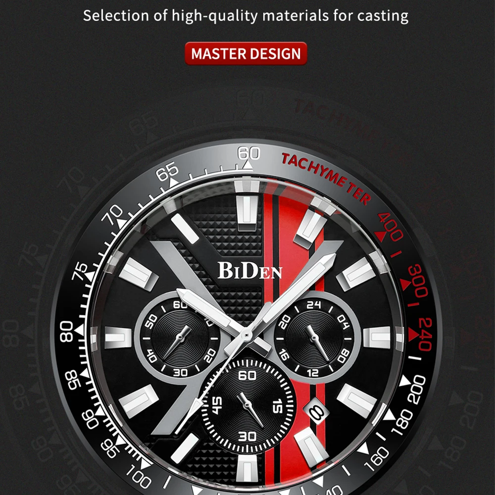 Новинка 2022 мужские часы многофункциональные спортивные водонепроницаемые с