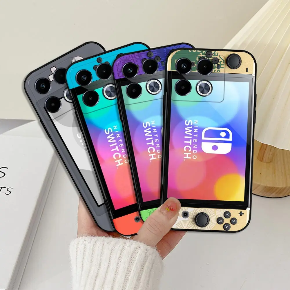 Классический чехол для консоли Reliver Stress Gameboy Infinix Note 40 30 Pro Vip 12 12G96 11 10 Tecno Camon Zero 20