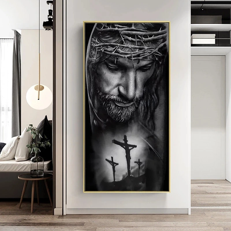 

Алмазная 5D картина «сделай сам», картина с изображением таинственного Иисуса Христа, полноразмерная, круглая, мозаика для вышивки крестиком, икона на религии, для дома