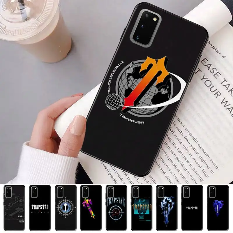 

T-Trapstar Logo Phone Case For Samsung Galaxy S 20lite S21 S21ULTRA s20 s20plus S21plus 20UlTRA
