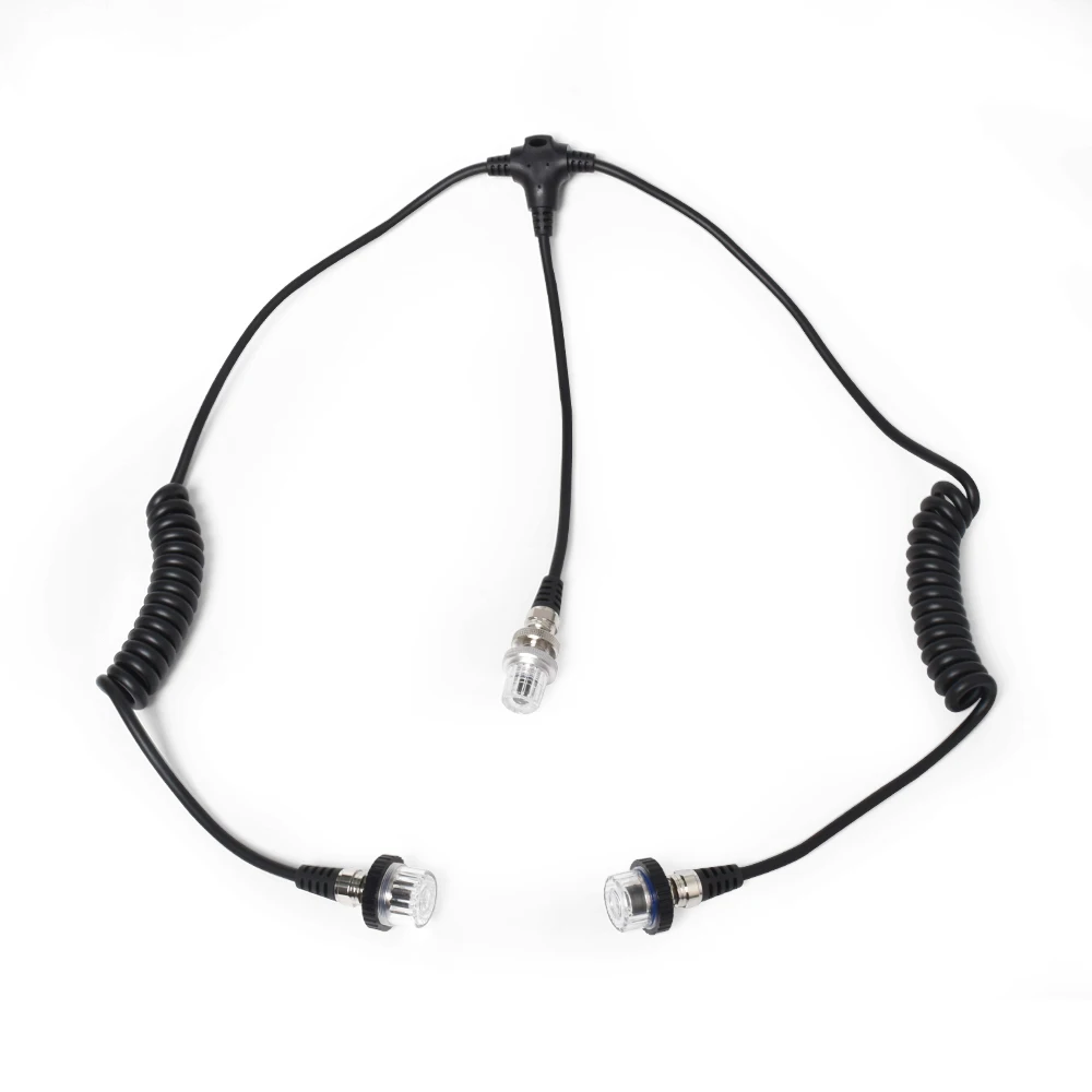 

Sea Frogs Diving Waterproof Shell Flashlight Connection Line 5 Pin Synchronous Lightning Conductor Cable Data Line