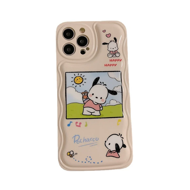 

2022 Sanrio Pachacco Apple Phone Case for Iphone12 Cartoon Silicone 11Promax Cute Girl Apple 13Pro Anti-Fall Mobile Phone Case