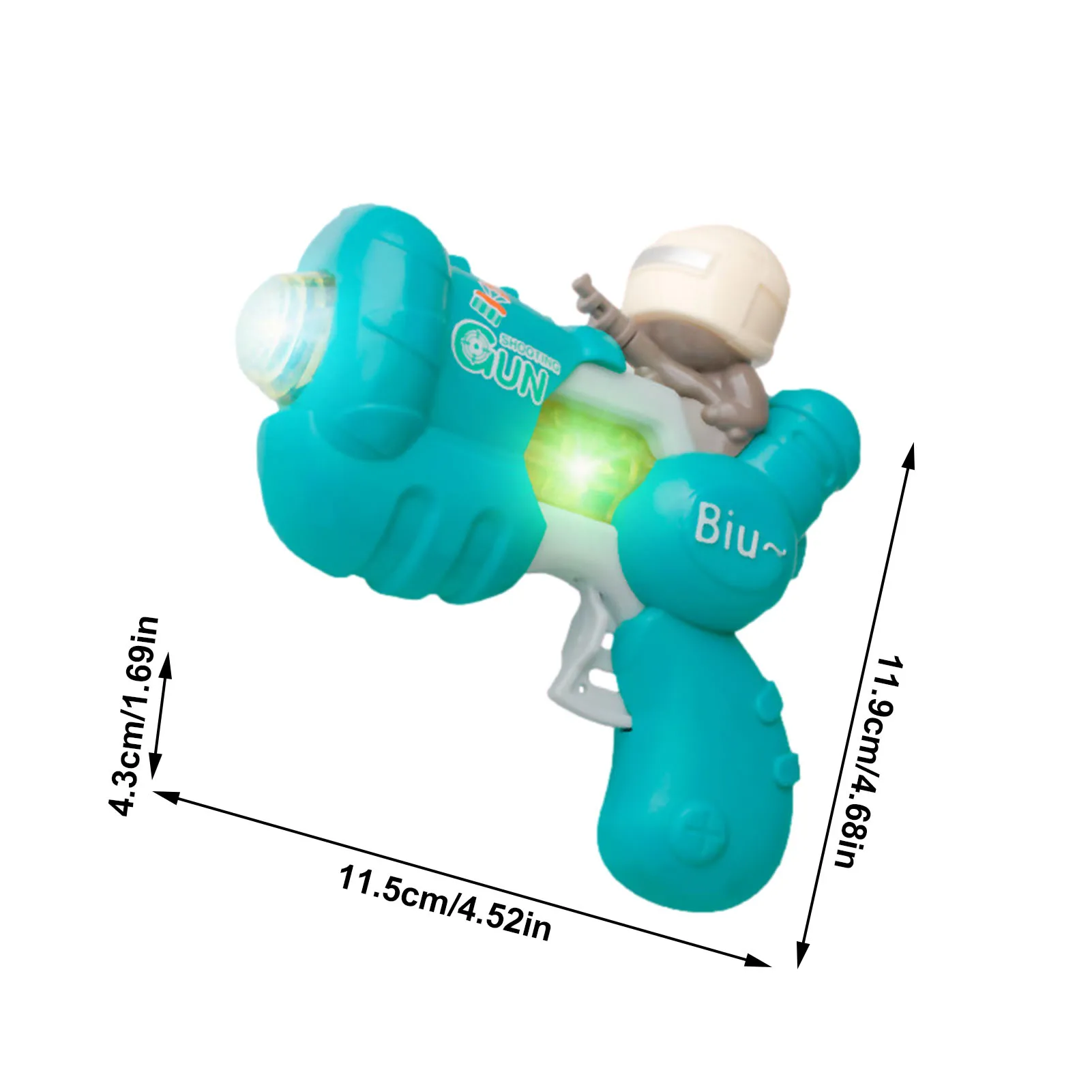 

Children＇s Blaster Toy Sound and Light Cartoon Electric Shooting Toy