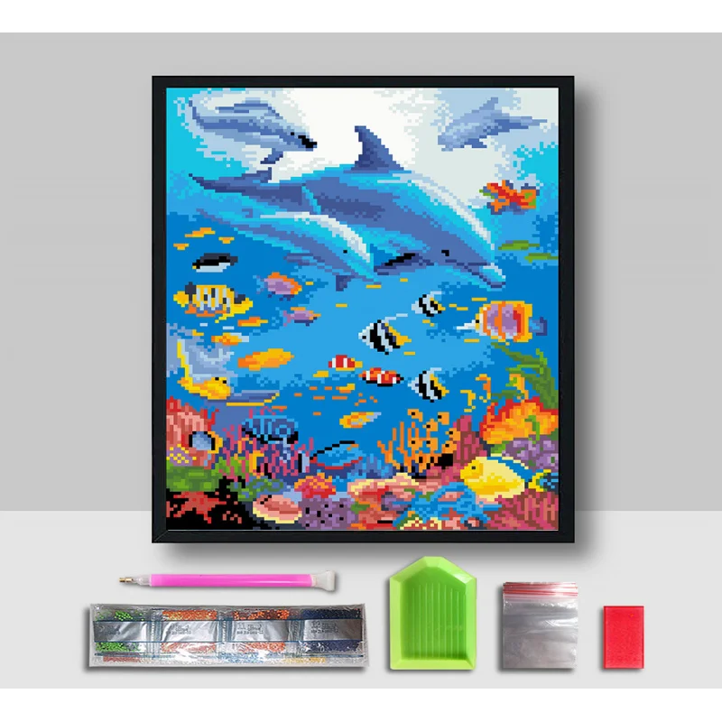 【z5130】Оптовая продажа с фабрики DIY Алмазная картина 5 Круглый алмаз