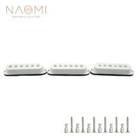 naomi 3pcs set guitar pickup single coil guitar pickup neckmiddlebridge for electric guitar 485052mm guitar accessories