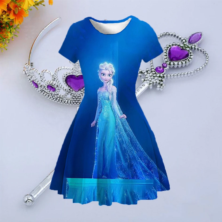 Платье для девочек 16 лет высококачественное платье малышей Disney одежда 14 молодых