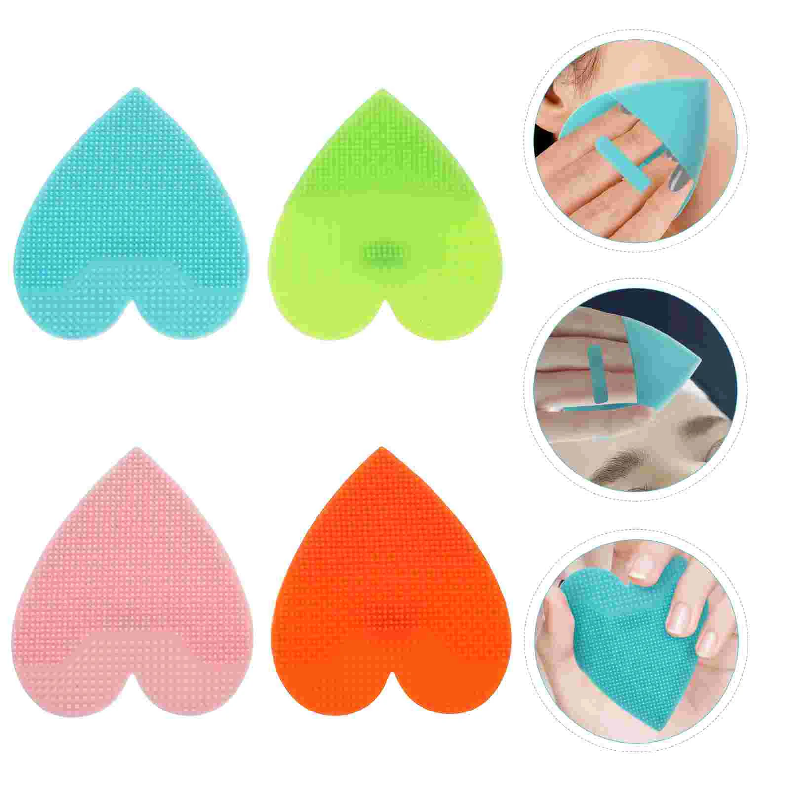 

Brush Facial Silicone Face Cleansing Scrubber Cleaning Deep Exfoliation Cleaner Skin Exfoliating Tool Cleanser Wash Pad
