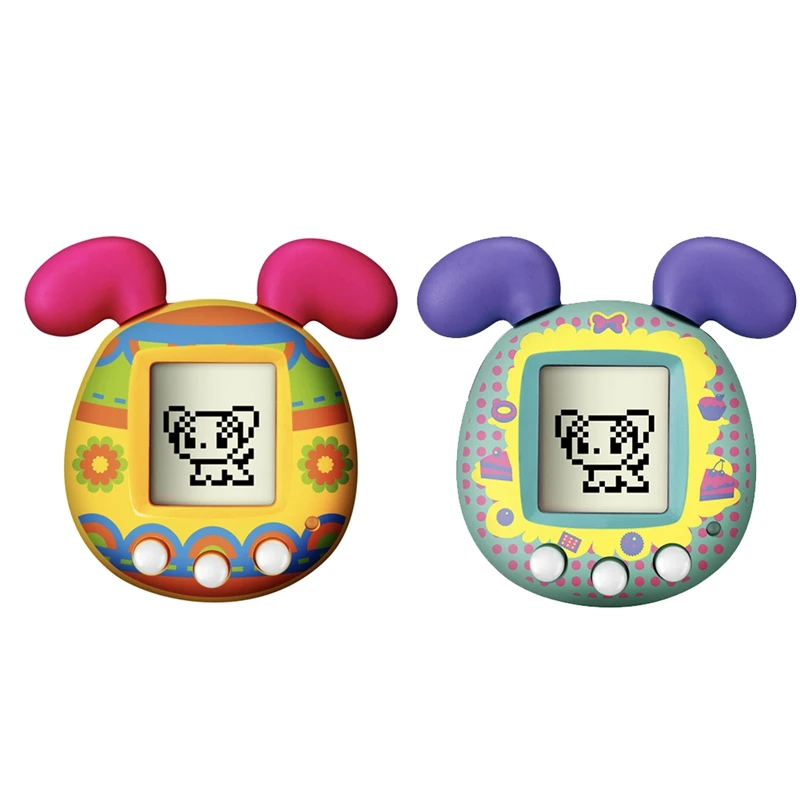 

Машинка для домашних животных, портативная игровая консоль в стиле ретро, электронная цифровая игрушка для детей