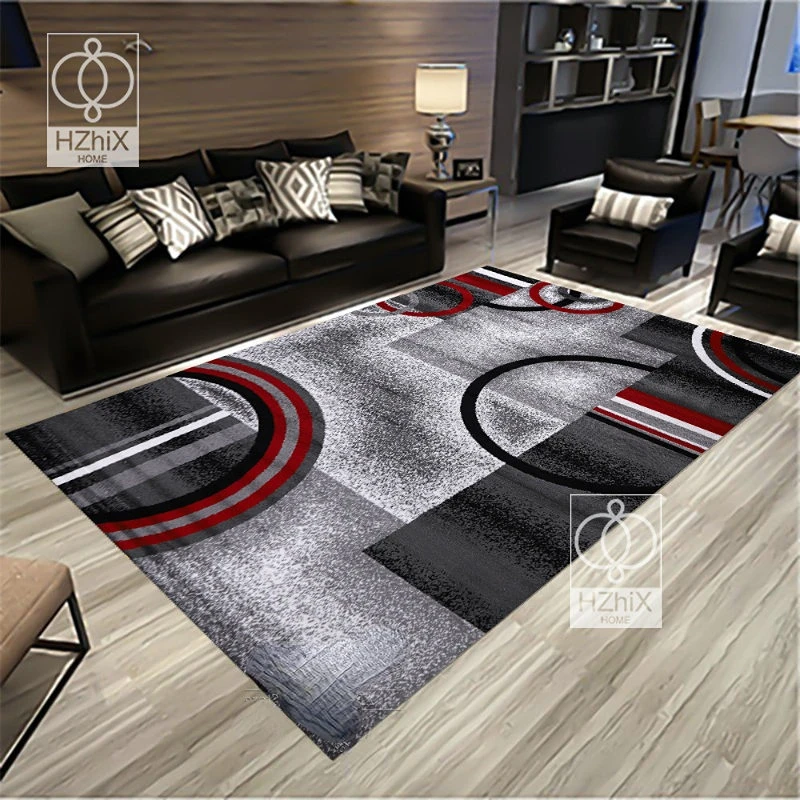 

Swirls Carpet for Living Room Abstract Large Area Rugs Modern Geometric Lines Home Decor Sofa Floor Mat Bedroom Hallway Washable