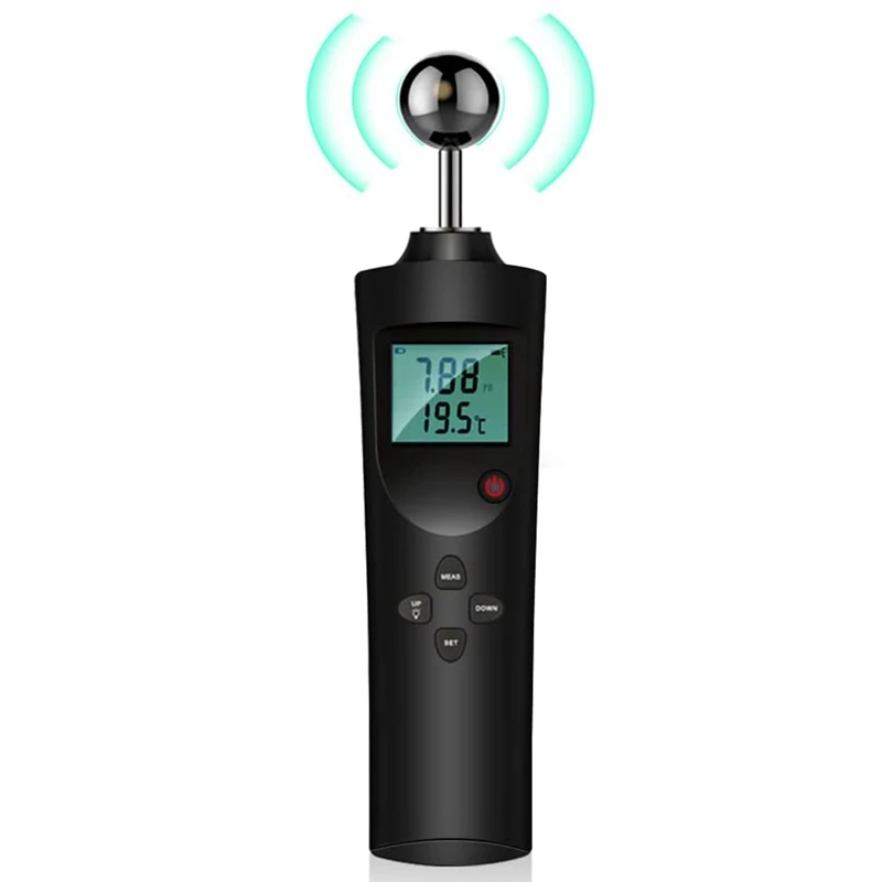 

Pinless Wood Moisture Meter,Wall Digital Moisture Meter Smart Water Leak Detector Spherical For Masonry Wood Wall Tools