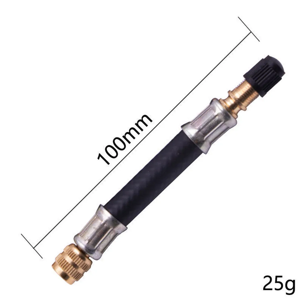 

Adapter Tire Valve Stem Parts Replacement Rubber Tyre Vehicle 1pcs 7mm Thread Accessories Copper Extension Hose