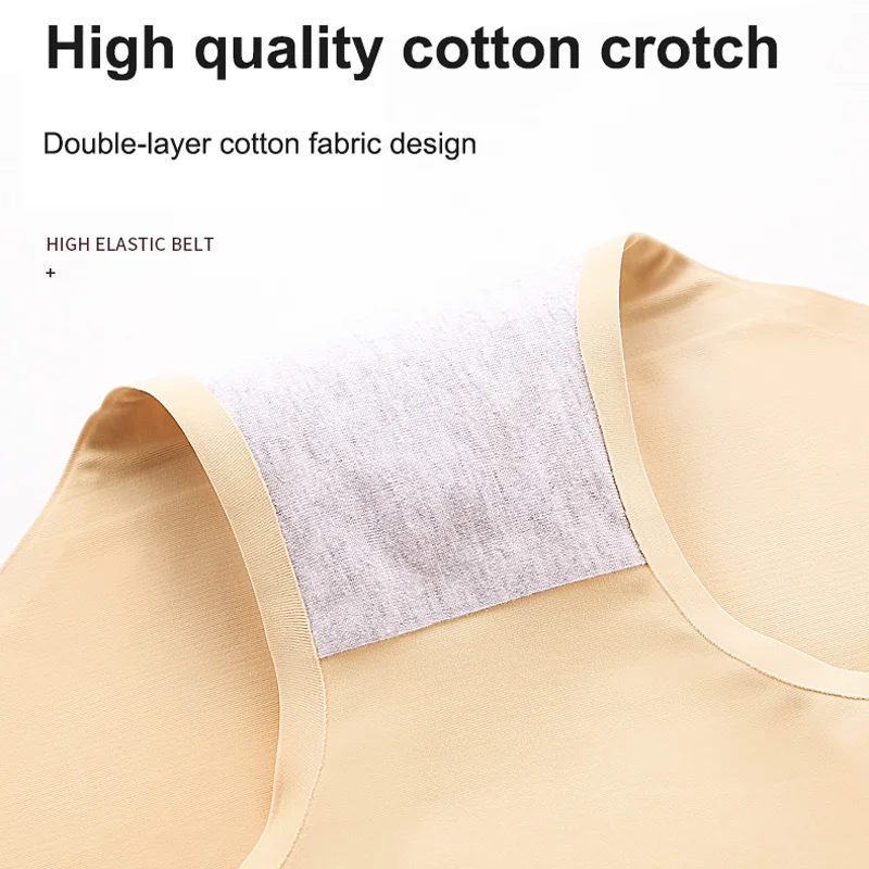 Женские Бесшовные трусы из вискозы мягкое нижнее белье со средней посадкой